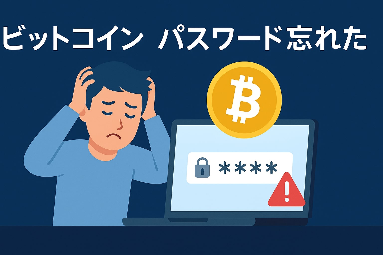 ビットコインのパスワードを忘れた人